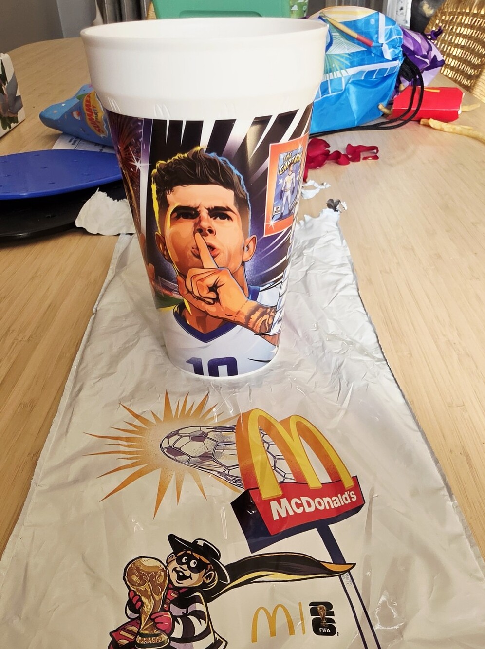 Mcdonalds Limited Edition Series 2026 Fifa Collectors Cup - Christian Pulisic